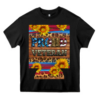 Black proud veteran  12 oz regular can cooler Heavy Core Tee - Artiststas
