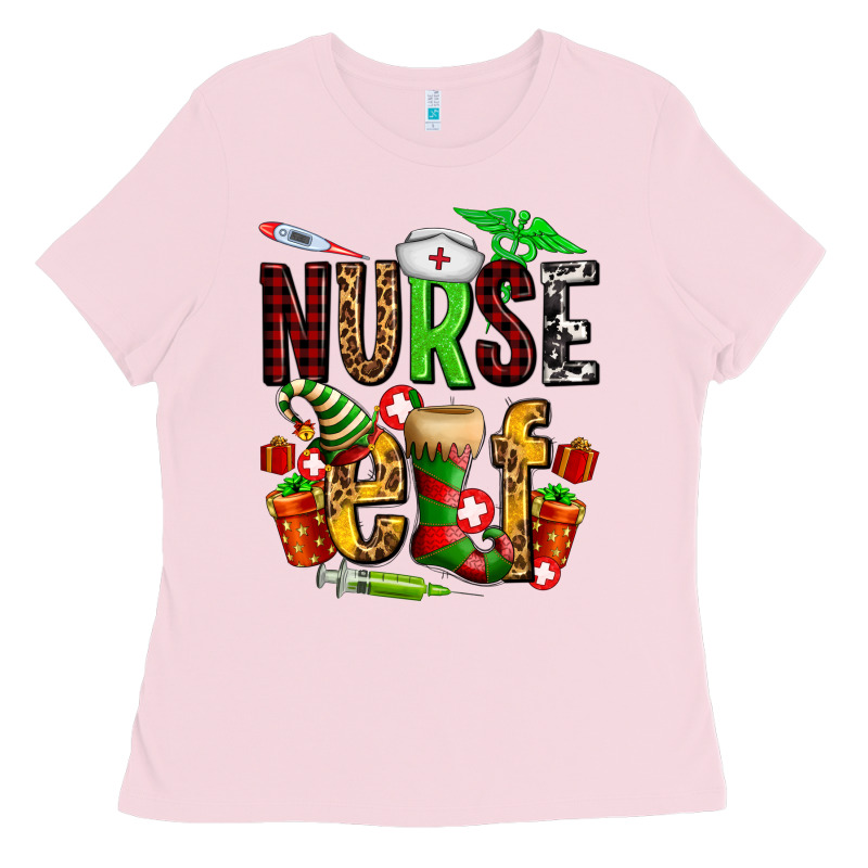 Nurse Elf Ladies Tee by AdoDesignShop | Teevron