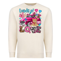 Sandshell loads of love valentine's day olivia Premium Sweatshirt - OliviaCreatesArt