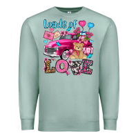 Seafoam loads of love valentine's day olivia Premium Sweatshirt - OliviaCreatesArt