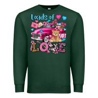 Sports Green loads of love valentine's day olivia Premium Sweatshirt - OliviaCreatesArt