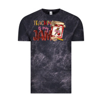 Cloud Black teaching is my jam Vintage Tee - NancyCooperArtShop
