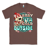 Chestnut baby its cold outside skeleton Classic Tee - MaliasSmallBusiness