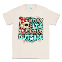 Natural baby its cold outside skeleton Classic Tee - MaliasSmallBusiness