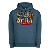 Pigment Midnight Navy neuro spicy neurodivergence Urban Hoodie - LillyAllenDesigns