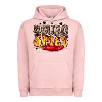 Pigment Salmon neuro spicy neurodivergence Urban Hoodie - LillyAllenDesigns