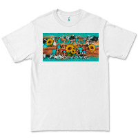 White world's best mom sunflower license plate Premium Tee - Artiststas