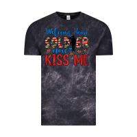 Cloud Black welcome home soldier now kiss me Vintage Tee - JahusDesignShop