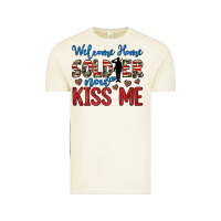 Vintage Arctic welcome home soldier now kiss me Vintage Tee - JahusDesignShop