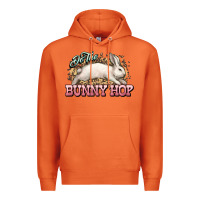 Carrot Do the Bunny hop Easter Day Premium Hoodie - HowdyJamesFarm
