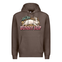 Coffee Do the Bunny hop Easter Day Premium Hoodie - HowdyJamesFarm