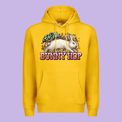Do The Bunny Hop Easter Day Premium Hoodie Designed By Howdyjamesfarm