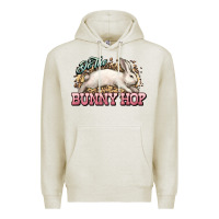 Oatmeal Heather Do the Bunny hop Easter Day Premium Hoodie - HowdyJamesFarm