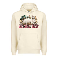 Sandshell Do the Bunny hop Easter Day Premium Hoodie - HowdyJamesFarm