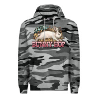 Slate Camo Do the Bunny hop Easter Day Premium Hoodie - HowdyJamesFarm