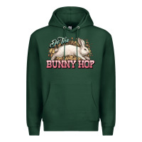 Sports Green Do the Bunny hop Easter Day Premium Hoodie - HowdyJamesFarm
