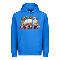 True Royal Do the Bunny hop Easter Day Premium Hoodie - HowdyJamesFarm