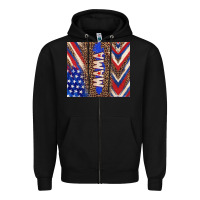 Black American mama Zipper Hoodie - TumblerDesignByShophia