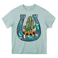 Cactus Horseshoe Heavy Core Tee | Teevron