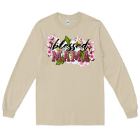 Mushroom Blessed Mama Long Sleeve Tee - LillyAllenDesigns