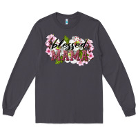 Smoke Blessed Mama Long Sleeve Tee - LillyAllenDesigns
