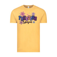 Vintage Mustard freezing season Vintage Tee - MaliasSmallBusiness