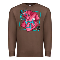 Chestnut nurse scrub life olivia Premium Sweatshirt - OliviaCreatesArt
