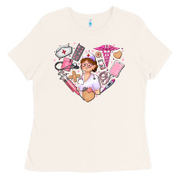 Bone nurse and nurse element heart Ladies Tee - AdoDesignShop