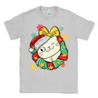 Moon Dust Christmas wreaths cat Classic Tee - MaliasSmallBusiness