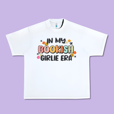 In My Bookish Girlie Era Urban Heavy Tee Designed By Maliassmallbusiness