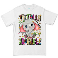 White totally adorable Premium Tee - JahusDesignShop
