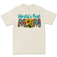 Bone world's best mom sunflower Premium Tee - Artiststas