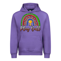 Tulip Play Ball Football Rainbow Urban Hoodie - CowhideDigitalArt