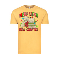 Vintage Mustard new year new chapter Vintage Tee - MaliasSmallBusiness