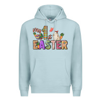 Blue Mist My 1st Easter Day Premium Hoodie - HowdyJamesFarm