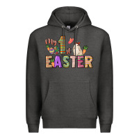 Charcoal Heather My 1st Easter Day Premium Hoodie - HowdyJamesFarm