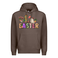 Coffee My 1st Easter Day Premium Hoodie - HowdyJamesFarm