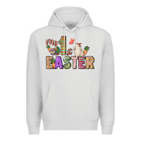 Dove Grey My 1st Easter Day Premium Hoodie - HowdyJamesFarm