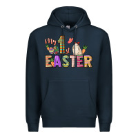 Navy My 1st Easter Day Premium Hoodie - HowdyJamesFarm