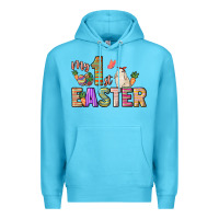 Ocean Blue My 1st Easter Day Premium Hoodie - HowdyJamesFarm