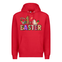 Red My 1st Easter Day Premium Hoodie - HowdyJamesFarm