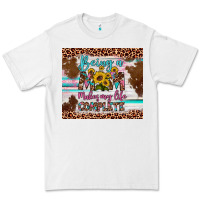 White being a mom makes my life complete Premium Tee - Artiststas