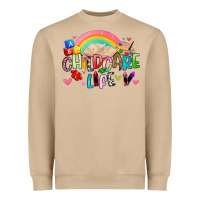 Mushroom childcare life Heavyweight Sweatshirt - Artiststas
