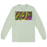 Matcha Mardi gras colors with leopard Long Sleeve Tee - RanaPortraitStore
