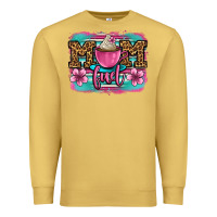 Antique Gold mom fuel coffee cup Premium Sweatshirt - OliviaCreatesArt