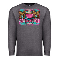 Charcoal Heather mom fuel coffee cup Premium Sweatshirt - OliviaCreatesArt