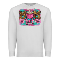 Dove Grey mom fuel coffee cup Premium Sweatshirt - OliviaCreatesArt