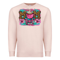 Pale Pink mom fuel coffee cup Premium Sweatshirt - OliviaCreatesArt