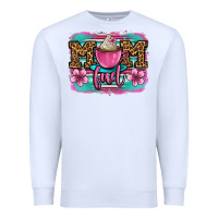 White mom fuel coffee cup Premium Sweatshirt - OliviaCreatesArt