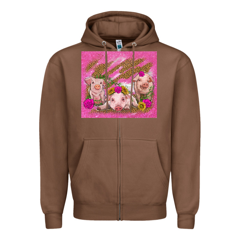 Pigs Zipper Hoodie by TumblerDesignByShophia | Teevron